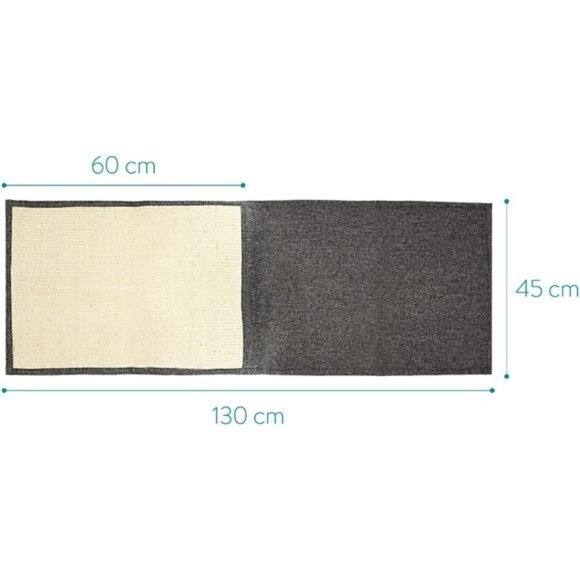 2X Cat Scratch Mats Sofa Protector -Natural Sisal Furniture Protector Scratching - Picture 4 of 8